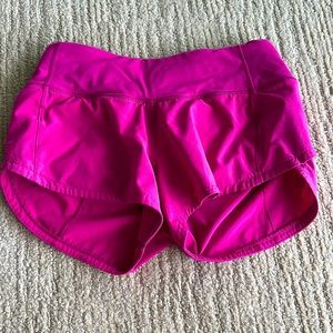 Lululemon Ripened Raspberry Speed Ups.